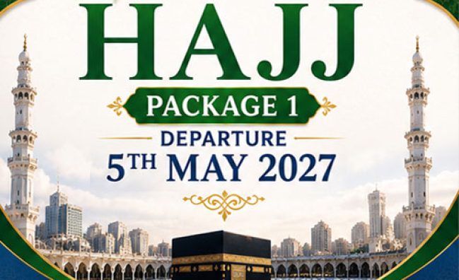 Hajj 2027 | 16 Days • 5 Star • Maktab A • Zone 1 | Package 1
