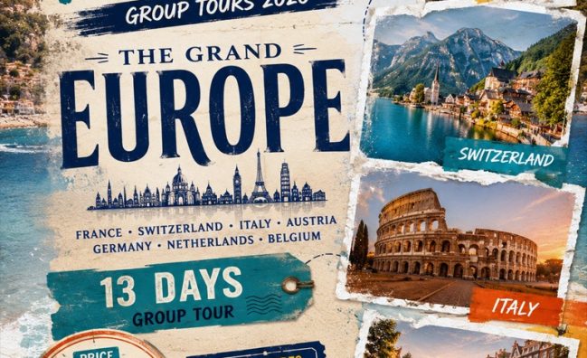 Europe | 13 Days Group Tour