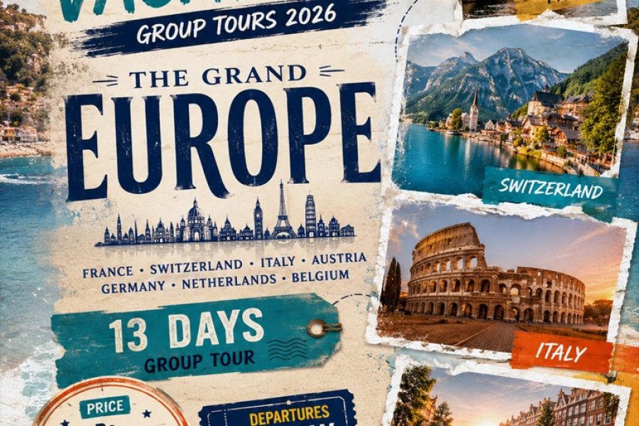 Europe | 13 Days Group Tour